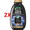 ULTRADOLCE 2 X Ultra Dolce Shampoo Purificante E Idratante Al Carbone Magnetico E Olio Di