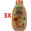 ULTRADOLCE 3 X Garnier Ultra Dolce Shampoo Vaniglia E Papaya 250 Ml