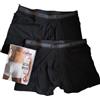 Cotonella SET 2-4-6 SLIP UOMO COTONELLA 2383-2384 MUTANDA BOXER NERO BIANCO ELASTICIZZATO