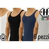 HENRY 6 CANOTTE HENRY 59 COSTINA COTONE 100% MADE IN ITALY BIANCO NERO BLU VOGATORE