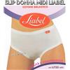 Liabel 6-12 SLIP MIDI LIABEL L723 BIANCO NERO BIELASTICO MORBIDO INTIMO MUTANDA