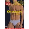 Navigare 6 SLIP UOMO NAVIGARE 574E NERO-BIANCO-GRIGIO-BLU COTONE BIELASTICO MUTANDA BOXER