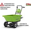 GreenWorks CARRIOLA ELETTRICA A BATTERIA GREENWORKS G40GC SOLO CORPO MACCHINA NO BATTERIA
