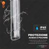 V-TAC PLAFONIERA STAGNA COMPLETA DI NEON LED TUBO T8 60-120-150 CM 220V SOFFITTO IP65