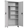 PROMETAL Armadio da Esterno Portascope in Metallo 100x40x179,5 cm Grigio PROMETAL