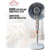 DCG STUFA A CARBONIO ELETTRICA BASSO CONSUMO TIMER OSCILLANTE SA9680 900W 632260