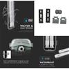 V-TAC PLAFONIERA STAGNA LED COMPLETA DI NEON TUBO T8 60-120-150 CM 220V SOFFITTO IP65