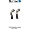 Rurmec COPPIA SPAZZOLE RICAMBIO PER MISCELATORE EV12 EV18 EV21 EV23 EV18-E EV22 RURMEC