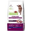 Trainer Natural Trainer gatto sterilizzato anatra 0,3 1,5 kg crocchette per gatti adulti