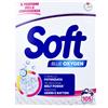 Soft Detersivo Bucato Lavatrice In Polvere- Profumo Blue Oxygen Fustone 105 Lav