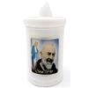 dfh Lumino Votivo Stampa Padre Pio Luce LED Con Batterie Incluse Cimitero