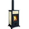 La Nordica-Extraflame Stufa a Legna Forno in Ghisa 7 kW Liberty Panna Gemma 5.0 La Nordica-Extraflame