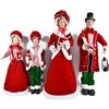 COSE DA CASA Cantori Famiglia di natale coro cantanti rosso verde bianco addobbi decorazioni