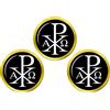 Giftshop UK Chi-Rho Alpha Omega Marcatori Di Palla Da Golf