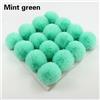 10 x Simil Coniglio Pelliccia Pompom Sfera Soffice per Maglia Cappello Key Chain