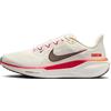 NIKE Air Zoom Pegasus 41, Sneaker Uomo, Sail/Ironstone-Sail-Picante Red, 40.5 EU