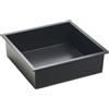 Nicchia per Doccia 33,0x33x10,2cm a Parete in Acciaio Inox Nero 1 Strato