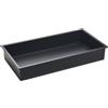 Nicchia per Doccia 33,0x63,5x10,2cm a Parete in Acciaio Inox Nero 1 Strato
