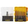 (TG. Large) DeWalt, Tough Case pequeña con 13 brocas para metal HSS, G EXTREME