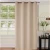 HomeMaison 516-1 - Coppia di Tende oscuranti in Poliestere, 280 x 140 cm, Poliestere, Beige, 140 cm x 180 cm