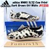 adidas WMNS SL72 stampa mucca marrone scuro bianco sporco JR1255 taglia donna