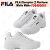 FILA Disruptor 2 Platform Bianco Bianco F05400001 Taglia Uomo