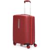 MODO BY RV RONCATO VEGA Trolley bagaglio a mano 55x40x20/25 cm Espandibile con zip - Rosso Scuro