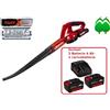 Einhell Soffiatore a batteria per foglie elettrico EINHELL GE- CL 18 Solo o Kit Batterie