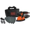 BLACK+DECKER Black&Decker Ka2000Qs Levigatrice Orbitale Per Dettagli Mouse 120 W Con Accessor