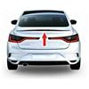 Camiseta Renault Megane 4 2016-2020 spoiler pianoforte laccato nero posteriore...