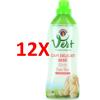 CHANTECLAIR 12 X Chanteclair Vert Baby Detersivo Capi Delicati Dolce Talco 750 Ml