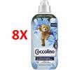 COCCOLINO 8 X Coccolino Ammorbident Concentrato Aria Di Primavera 42 Lavaggi 980 Ml