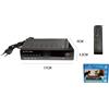 Decoder Ricevitore Digitale Terrestre Dvb-T3 Tv Scart Hdmi h.265 cir