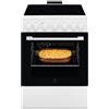 ELECTROLUX LKR620066W CUCINA 60 CM ELETTRICA A BIANCA VETROCERAMICA "NO" INDUZIO