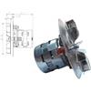 UNIVERSALE ESTRATTORE ASPIRATORE FUMI STUFA A PELLET PALAZZETTI NATALINI PL20CE0120