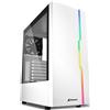 Sharkoon Case RGB Slider Midi Tower Bianco con Illuminazione Multi