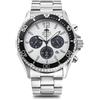 Oriente ORIENT Mako Solar Panda RN-TX0203S Uomo Bianco Argento Panda Solare Made in J...
