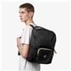 KWAY - P. LE VRAI 3.0 MICHEL Zaino Ripiegabile BLACK PURE SCONTO 10%