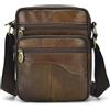 Borsello Uomo Pelle, Borsa a Tracolla Uomo in Vera Pelle Tipo Messenger Bag Bors