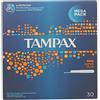 Tampax Assorbente Interno Super Plus Tampax Tampax Plus 30 Unità