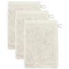 Superwuschel - Set Di 3 Guanti Da Bagno, 15 X 20 Cm, 100% Cotone Naturale