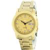 Seiko Orologio Seiko SNKK38J1 Automatico quadrante di colore Oro Casual da uomo