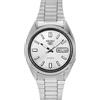 Seiko Orologio da uomo Seiko 5 Automatico Argento e Bianco Quadrante SNXS73K 1