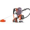 HUSQVARNA 553 RBX DECESPUGLIATORE A ZAINO 50,6 cc SPALLA SPALLEGGIATO A MISCELA