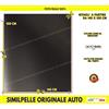 Calvo Maria Group Tessuto Ecopelle al metro Similpelle universale auto Nero Cm rivestimenti sedili