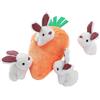 Giocattolo in Peluche per Cani, Gioco Del Nascondino Con Coniglio E Carota Con S