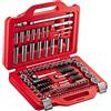 USAG 601 1/4-1/2 J100 CASSETTA SERIE CHIAVI CRICCHETTO A BUSSOLA TORX INSERTI