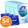 Durex Settebello Preservativi Classici Lubrificati 54 Profilattici con Serbatoio