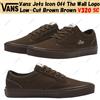 Vans Jets Icon Off The Wall Logo Taglio Basso Marrone Marrone V320 SC Taglia ...