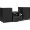 Sharp Microsistema Audio Hi-Fi XL-B517D Nero con Bluetooth e USB